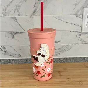NWT Starbucks 2026 Lunar Year of the Horse Cold Cup Tumbler Pink 20 oz